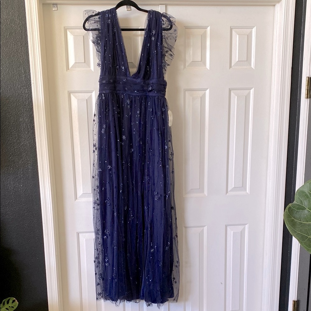 Altar'd State Navy Maxi Dress